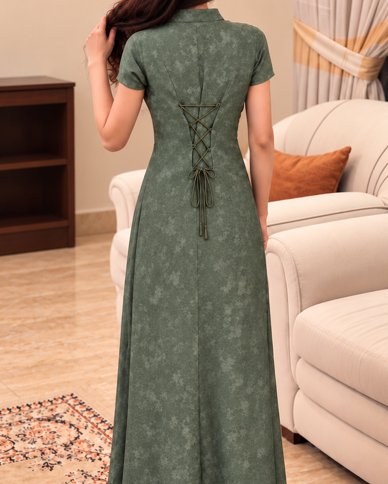 Cheonghsam Dress