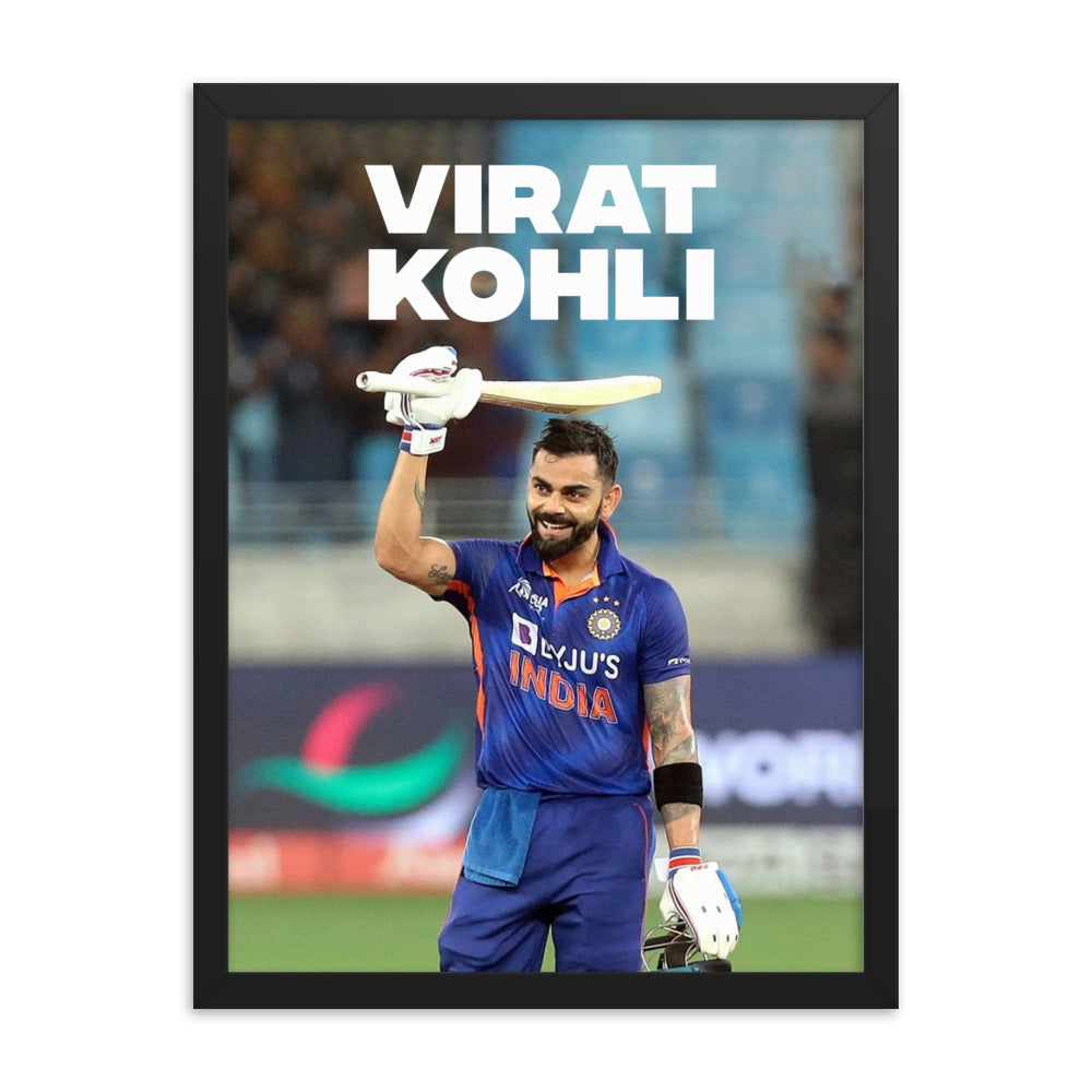 Virat Kohli Cricket Poster