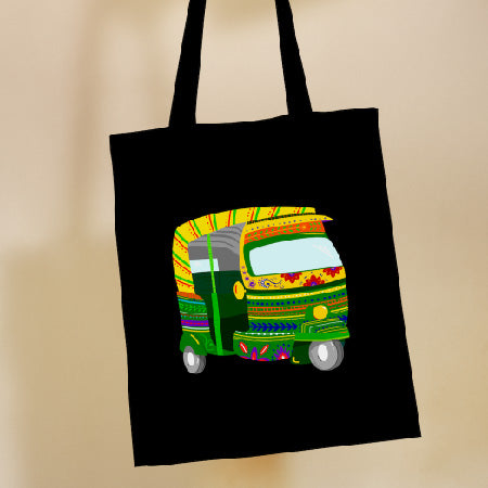 Indian Rickshaw Eco Tote Bag