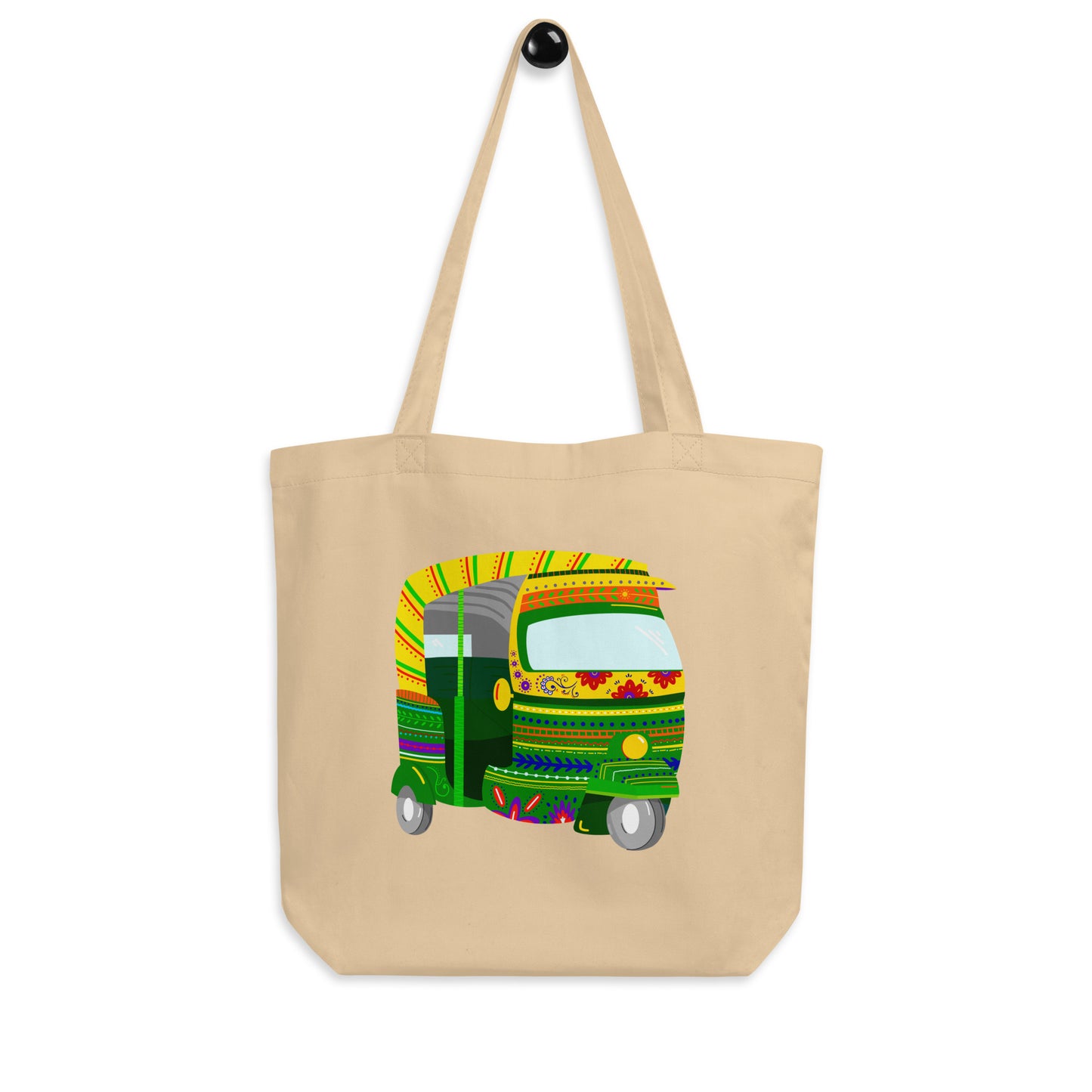 Indian Rickshaw Eco Tote Bag