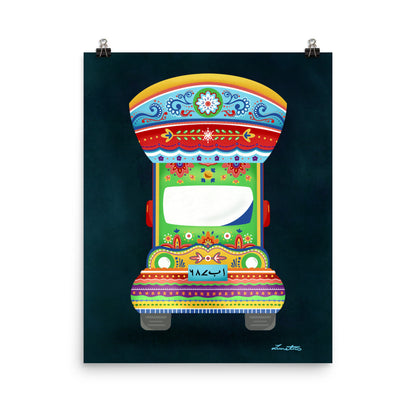 Pakistani Truck Art Desi Print